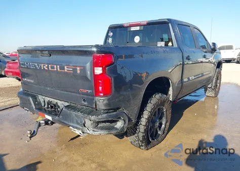 2021 Chevrolet Silverado 1500 4Wd Short Bed Rst z USA, uszkodzony, nr VIN 1GCUYEET8MZ281427
